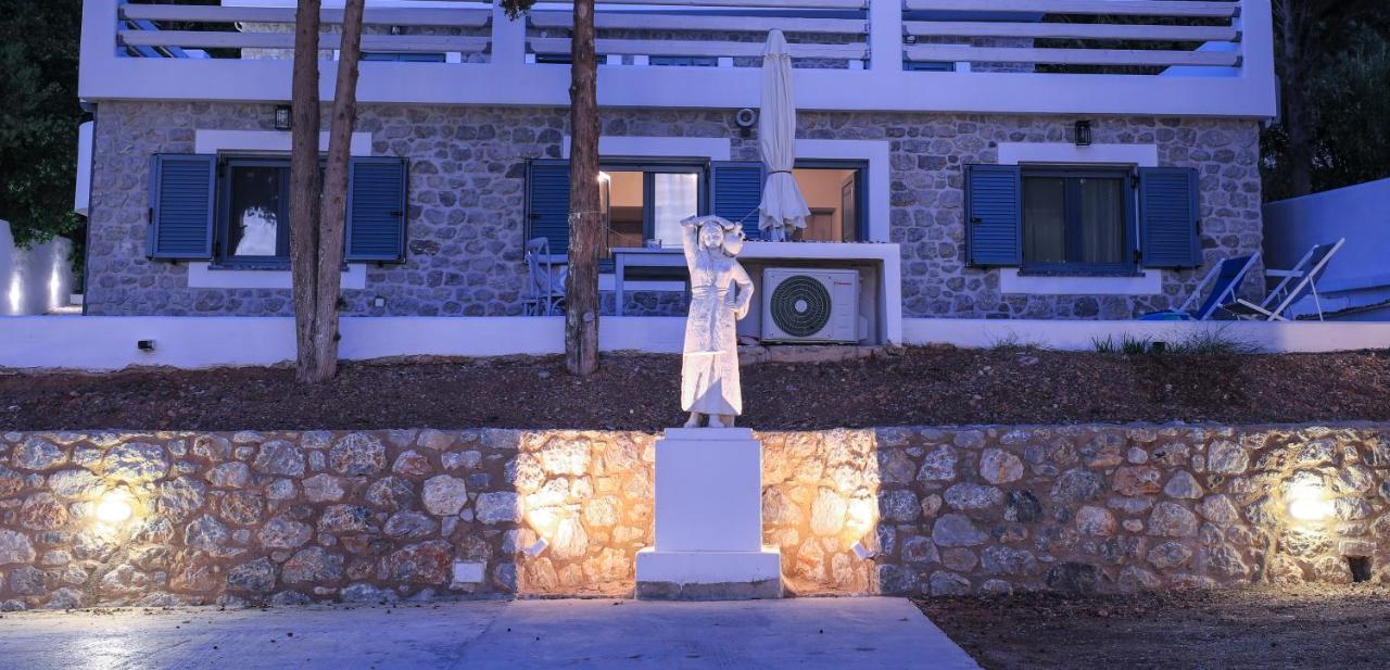 Marialenas House - Stone House At Myrties Beach Kalymnos Екстер'єр фото
